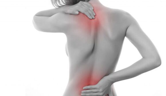 Pian le haghaidh osteochondrosis