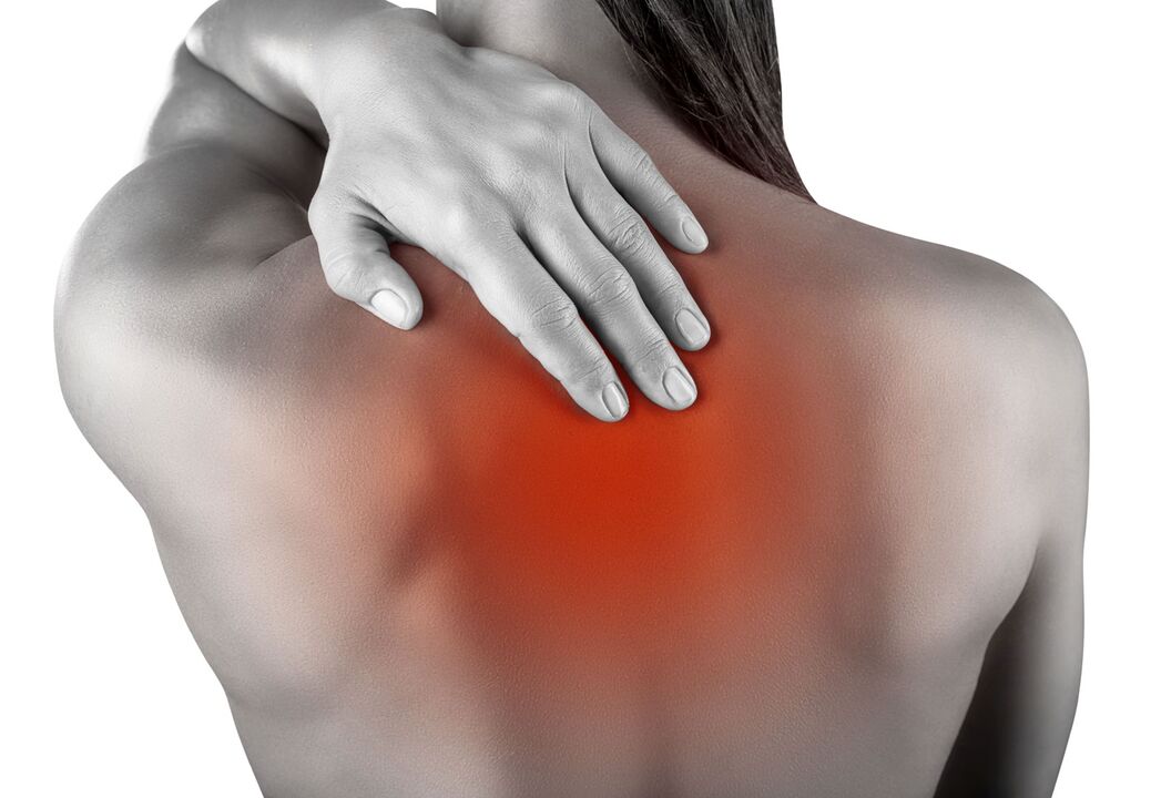 pian ar ais mar gheall ar osteochondrosis