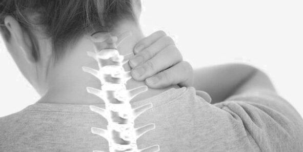 Osteochondrosis an spine cheirbheacsach - paiteolaíocht an chórais mhatánchnámharlaigh